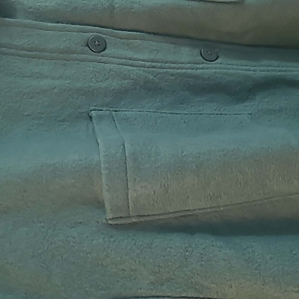 Liz Claiborne Women Shacket .. Green ..‎ 2x - Picture 6 of 6